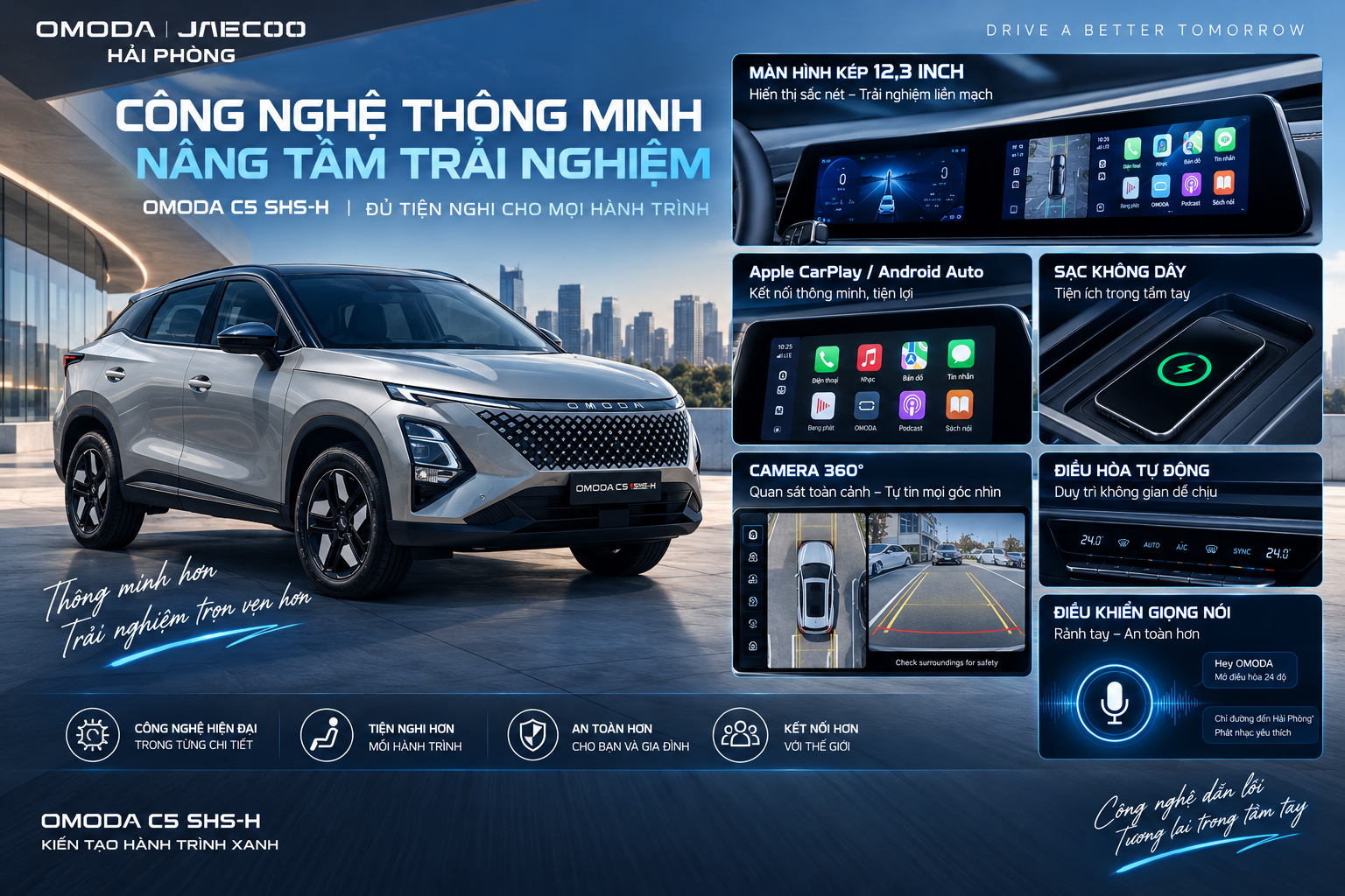 Chính sách bảo hành OMODA & JAECOO: Khách hàng cần biết gì trước khi mua xe?